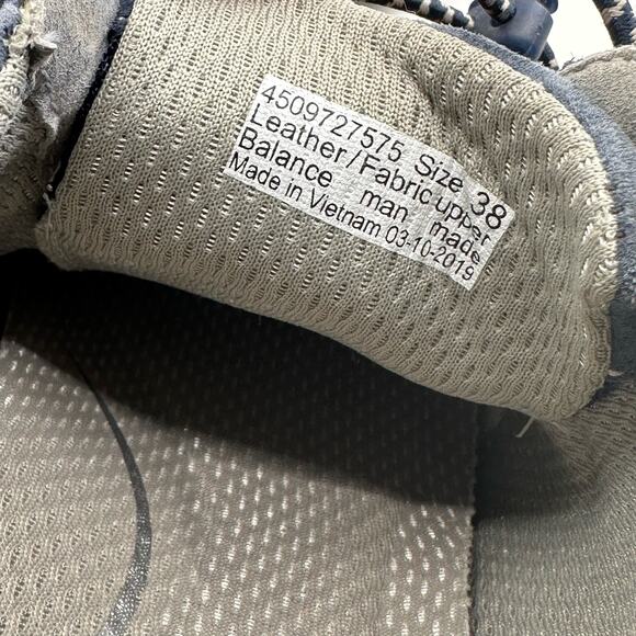 Dansko Honor Fashion Sneaker Women's US7.5-8M EU38 Blue Suede/Leather/Mesh Lace - Picture 6 of 7